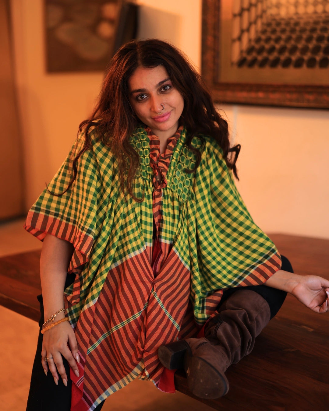 Kolkata Gamcha Top