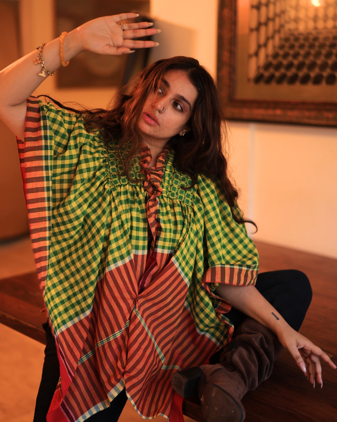 Kolkata Gamcha Top