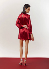 Crimson Allure Dress