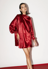 Crimson Allure Dress