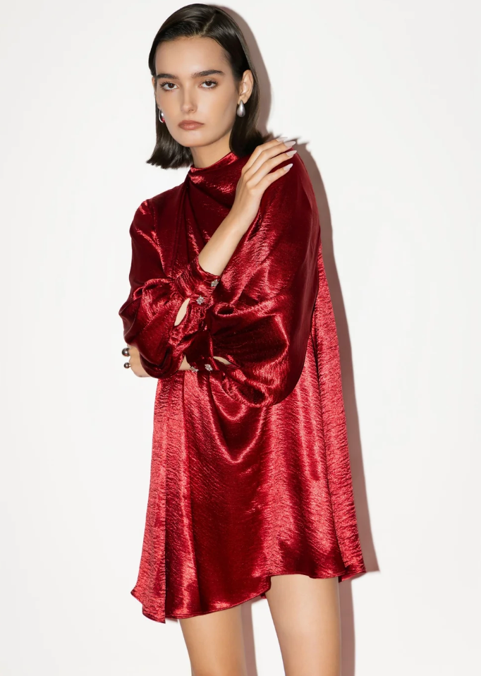Crimson Allure Dress
